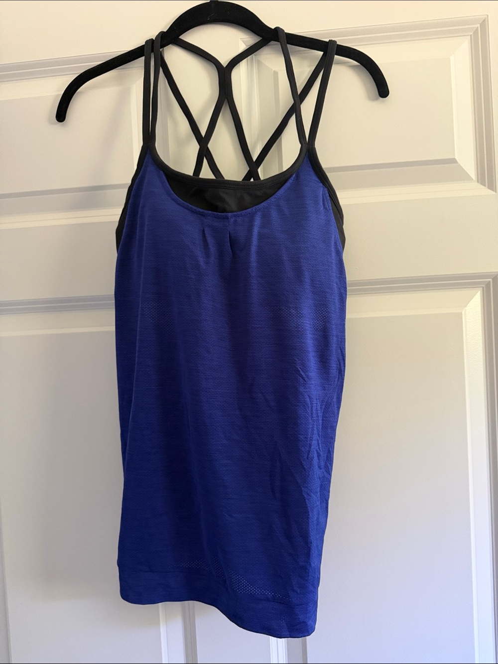Athleta Blue Strappy Women's Tank Top